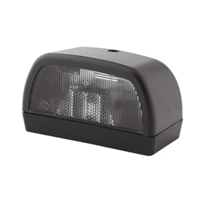 Obrázek HELLA 2KA 998 523 001 osvětlení registrační značky přívěs halogen 12V šroubované/montáž ADR/GGVS barva světelného panelu: čiré vlevo/vpravo množství: 1