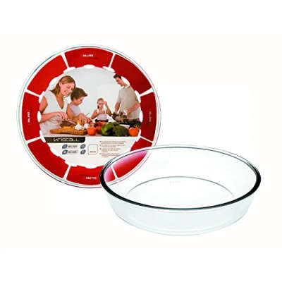Obrázek IBILI 480226 Kuchenform Kristall 26x6 cm, Glas, transparent, 26 x 6 cm