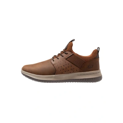 Obrázek Skechers Delson Axton Polobotky, Muži, Velikost: 43, Dark brown boty