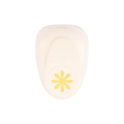 Obrázek Vaessen Creative 21439 009 Děrovačka Super Jumbo sedmikráska 7, 5 cm, kov, plast, fialová, 15,1 x 10,9 8,5 cm