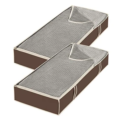 Obrázek Whitmor Zippered Underbed Bags Java Set of 2 Pieces