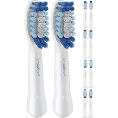 Obrázek nasazovací kartáčky od demirdental pro Oral B Pulsonic, střední kartáčky, náhradní každodenní čištění, 10 kusů