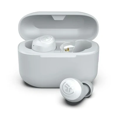Obrázek JLab Go Air Pop+ In Ear sluchátka bezdrátová Bluetooth, True Wireless sluchátka, 35+ hodin Headphones, s mikrofonem, nabíjecí box USB C, Dual Connect, EQ3 Sound,