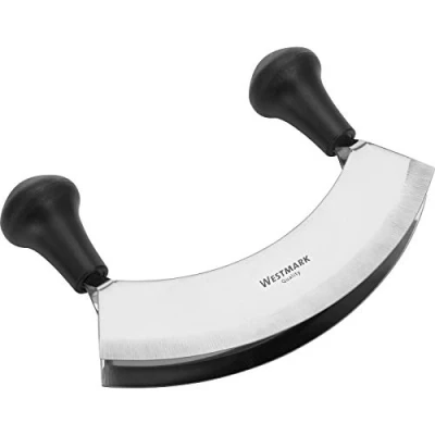 Obrázek Westmark Kráječ na bylinky, se 2 čepelemi, délka: 17 cm, nerezová ocel/plast, stříbrná/černá, 12942270