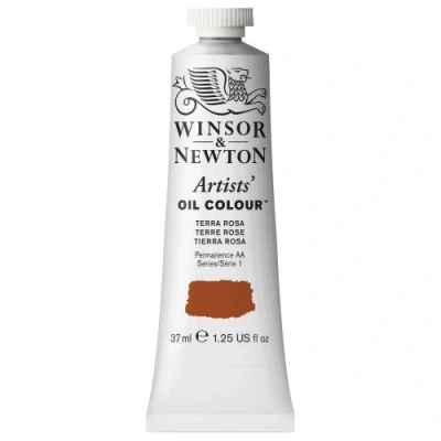 Obrázek Winsor &amp; Newton olejová barva 1214635 Artists 37 ml tuba, umělec s nejvyšší možnou pigmentací, světlostálost červená země