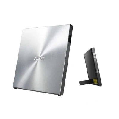 Obrázek Asus SDRW 08U5S U Ultradrive externí Slim DVD vypalovačka (8x DVD±R, 6x DVD±R DL, 5x RAM, USB 2. 0) (vč. spalovacího softwaru) stříbrná