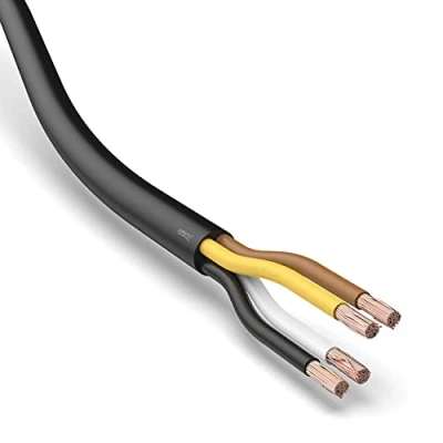 Obrázek AUPROTEC kabel do auta 4 x 1,5 mm² 10 m kulatý FLRYY I vozidla/vedení vozidla různé použití 4pólový vhodný pro přívěs