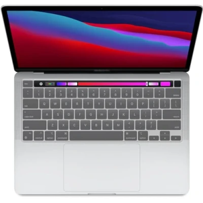Obrázek MiNGFi TPU klávesnice ochranný kryt Pro MacBook 16&quot; M1 (2019+) model A2141 13&quot; (2020+) A2338 A2289 A2251 US/ANSI rozložení transparentní