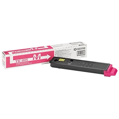 Obrázek Kyocera TK 895M Toner magenta 1T02K0BNL0. tiskárna kompatibilní pro FS C8020MFP, C8025MFP, C8520MFP, C8525MFP. Originální tonerová kazeta až 6000 stran