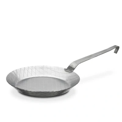 Obrázek GSW 860567 Gastro Tradiční, železo kovaná pánev na smažení 28 cm, šedá