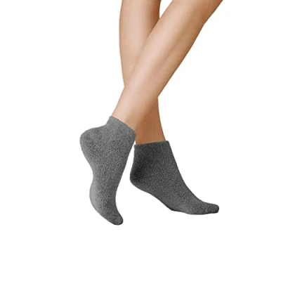 Obrázek KUNERT Dámské ponožky Sneaker Homesocks bez gumových nití, Carbone 2580