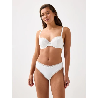 Obrázek Lindex Aster Emelie Podprsenka s kosticemi, Ženy, Velikost: 80F, White
