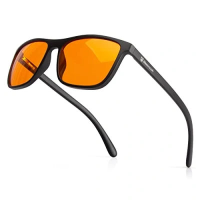 Obrázek Bloomoak 99% Blaulicht blockierende Brille Gaming blendfrei Anti Ermüdung geeignet für Bildschirme, Spiele, Fernseher