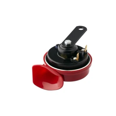 Obrázek Hella Fanfare STYLE HORN TE24 12 V 110 dB(A) frekvenční rozsah: 400 Hz vysoký tón elektrický ECE barva pláště: červená/černá plochá přípojka množství: 1 3FG 007 424 001