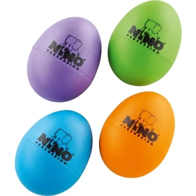 Obrázek Nino Percussion Egg Shaker Sortiment, čtyřdílný