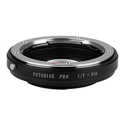 Obrázek Fotodiox Pro Lens Mount Adapter Compatible with Contax/Yashica (CY) Lenses on Nikon F Cameras