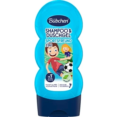 Obrázek Bübchen Sportsfreund Šampon a sprchový gel 2v1, 230 ml