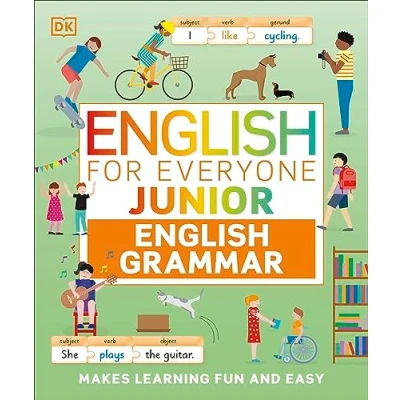 Obrázek English for Everyone Junior Grammar: Makes Learning Fun and Easy (DK Junior)
