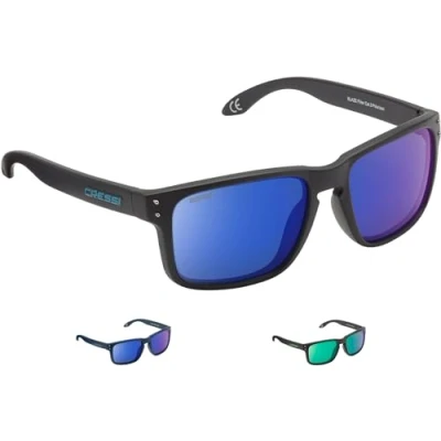 Obrázek Cressi Blaze Sunglasses unisex sportovní sluneční brýle pro dospělé Polarised Hydrophobic Lenses jednotná velikost