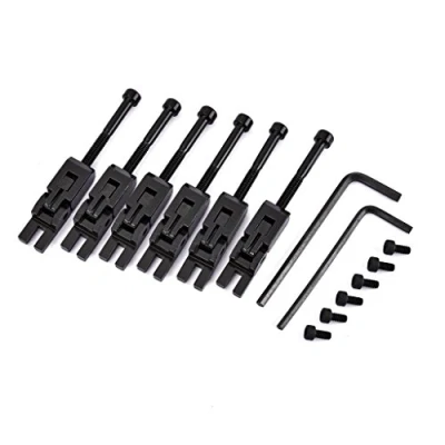 Obrázek Alnicov Set mit 6 Tremolo Verriegelungssätteln für Floyd Rose Gitarre Saitenverriegelungsschrauben