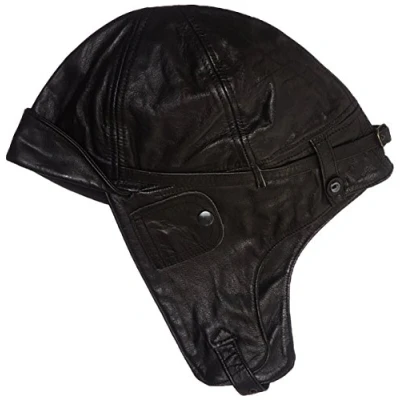 Obrázek FLIGHT LEATHER HOOD BLACK