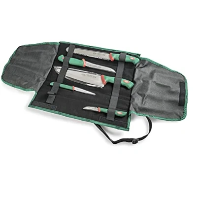 Obrázek Sanelli 985605 Premana Professional Line 2.0 Chef Tasche/starrer Messerhalter für 5 Messer, schwarz