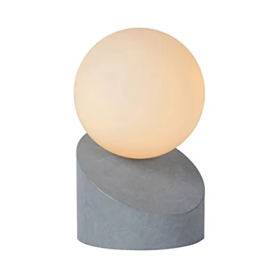 Obrázek LUCIDE LEN Tischlampe Ø 10 cm 1xG9 Grau