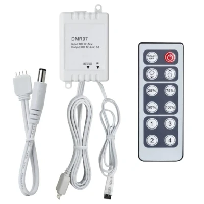Obrázek Paulmann 70461 YourLED stmívací / spínací regulátor pro LED pásek s IR dálkovým ovládáním Příslušenství proužek bílá max. 60W 12V DC řízení světelného pásma