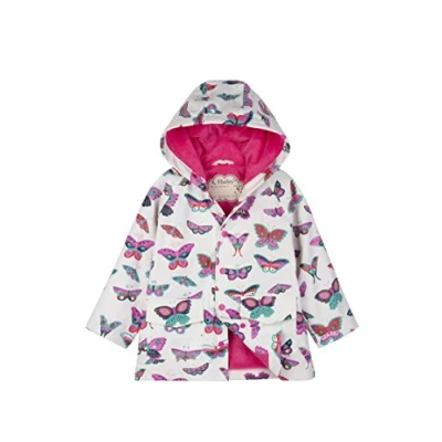 Obrázek Hatley Dívčí Printed Raincoats pláštěnka, bílá