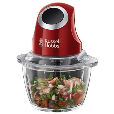 Obrázek Russell Hobbs 24730 56 Desire tyčový mixér, 2 rychlostní stupně, funkce impuls/drcení ledu, červená/černá