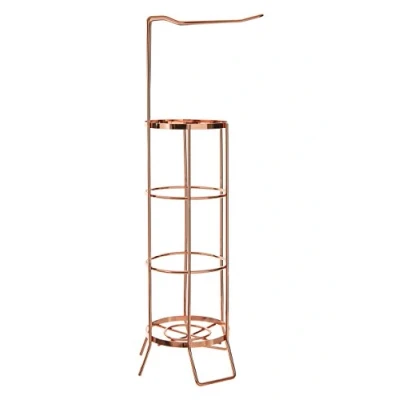 Obrázek Premier Housewares Držák na toaletní papír, růžové zlato, 16 x 21 62 cm, železný drát,