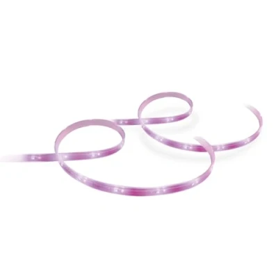 Obrázek Philips Hue White &amp; Color Ambiance Lightstrip Plus základní sada V4 (2 m + 1 m), stmívatelný LED pásek pro světelný systém s 16 miliony barev, chytré ovládání světla pomocí hlasu nebo aplikace