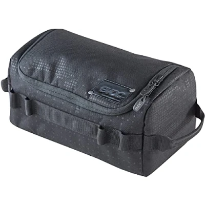 Obrázek EVOC WASH BAG toaletní taška na každodenní cestování (organizér s individuálním rozdělením prostoru, vyjímatelné kapesní zrcátko, integrované háčky k zavěšení), černá, Kosmetická
