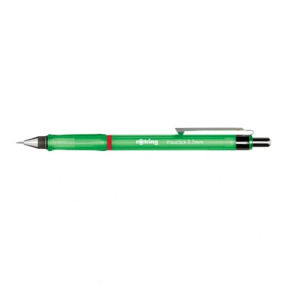 Obrázek Rotring Mechanischer Visuclick Bleistift 0,7 mm 2B Lebhafte grüne Hülse 12 Stück