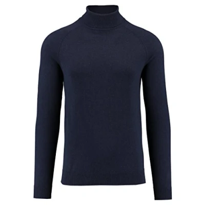Obrázek Selected Homme pánský pulovr Shdadam Roll Neck Noos m Modrá (dark sapphire)