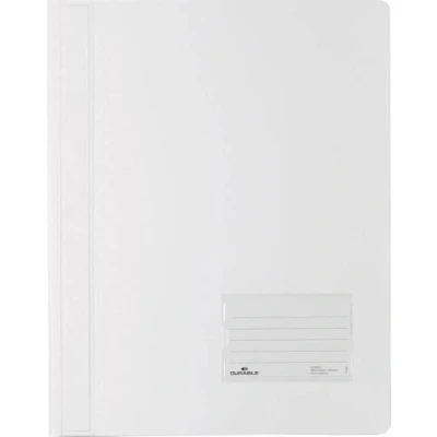 Obrázek Durable rychlovazač, nadměrná šířka, bílá, balení 25 ks, 268002