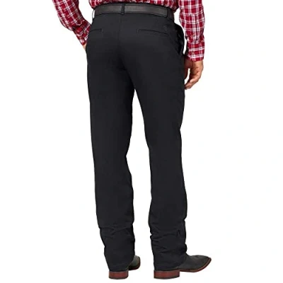 Obrázek Wrangler Herren Riata Plissierte Freizeithose mit lockerer Passform Hose, Schwarz, 42 W/30 L