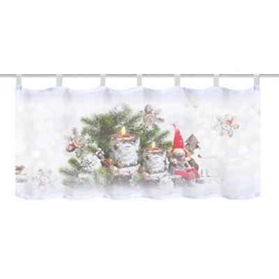 Obrázek Home fashion VÁNOČNÍ DŮLEŽITOST Kavárna, látka, červená, 45 x 120 0,1 cm