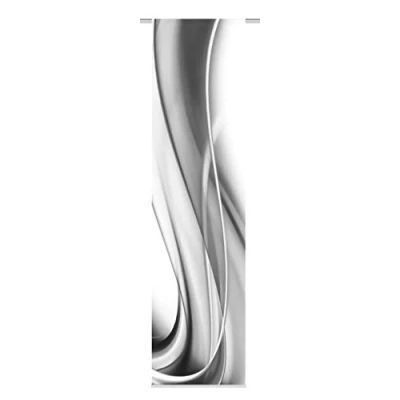 Obrázek Home fashion Posuvný závěs dekorativní materiál digitální potisk ONDA, látka, Beere, 245 x 60 cm