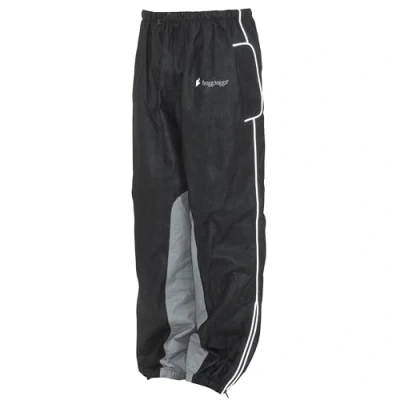 Obrázek FROGG TOGGS Road Toad Regenhose, reflektierend, wasserdicht, Schwarz, XXL