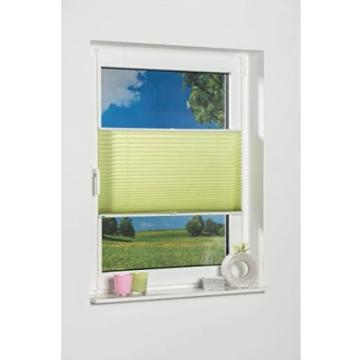 Obrázek K home Klemmfix Easy plisé zelená 70 cm x 130 (Š D)