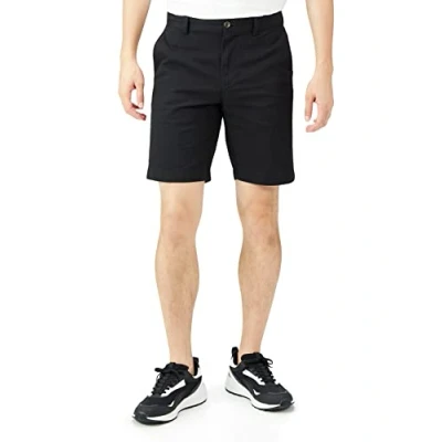 Obrázek Amazon Essentials Pánské chino šortky, 23 cm, štíhlý střih, černé, 33 W