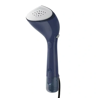 Obrázek Philips 7000 series napařovač 1500 W, parní výkon 28 g/min, OptimalTEMP, kovová podrážka, odnímatelná nádrž 100 ml. Včetně cestovního pouzdra, Deep Azur (STH7020/20)