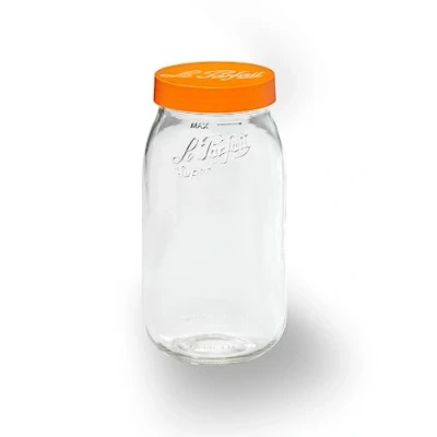 Obrázek Le Parfait Bocal à vis 2l zavařovací sklenice, sklo, průhledné, 2 l