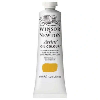 Obrázek Winsor &amp; Newton 1214745 Artists Ölfarbe 37ml Tube, Künstler mit höchstmöglicher Pigmentierung, höchste Lichtechtheit Gelber Ocker Hell