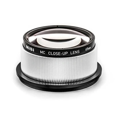 Obrázek NiSi Zblízka 49 mm Close up Lens filtr Kit včetně čočky, 67 redukční kroužek, 62 kroužek adaptéru, krytu objektivu a pouzdra na