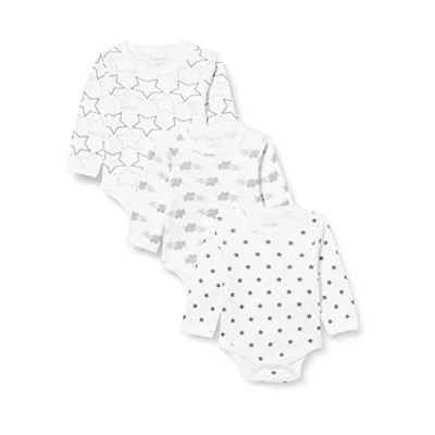 Obrázek Care Unisex Baby Bodysuit (balení 3 ks), bílá (100)