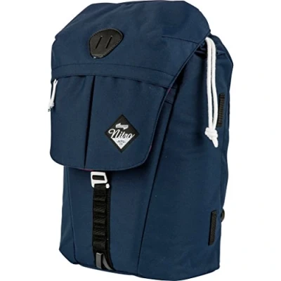 Obrázek Nitro Cypress Sportiver Daypack Batoh pro univerzitu a volný čas, streetpack s polstrovanou přihrádkou na laptop 15&quot; uzávěrem tunelový vak, Indigo,