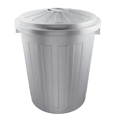 Obrázek keeeper Nádoba Supermax s víkem, polypropylen, 50 l, x 55 cm, mats, stříbrná