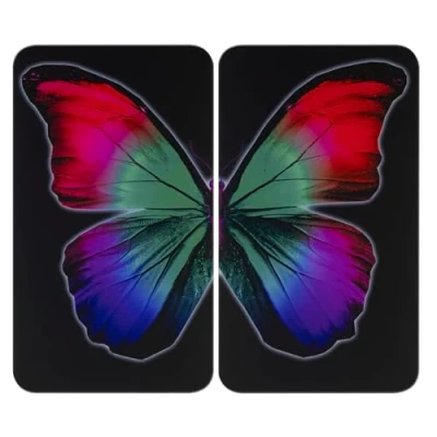 Obrázek Krycí deska na sporák Universal Butterfly by Night sada 2 ks